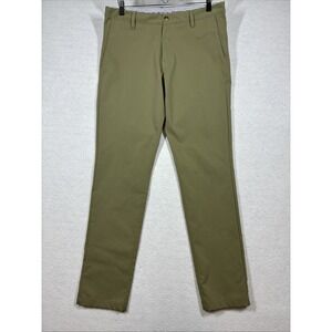Rhone Commuter Pants Performance Tech Chino Khaki Tan Mens 33x33
